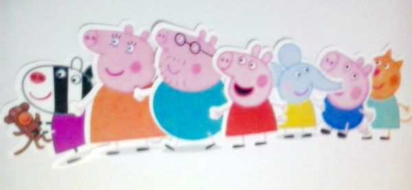 Apliques Peppa Pig